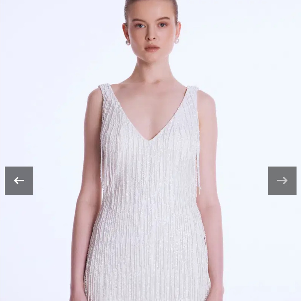 White Mini After Party Dress